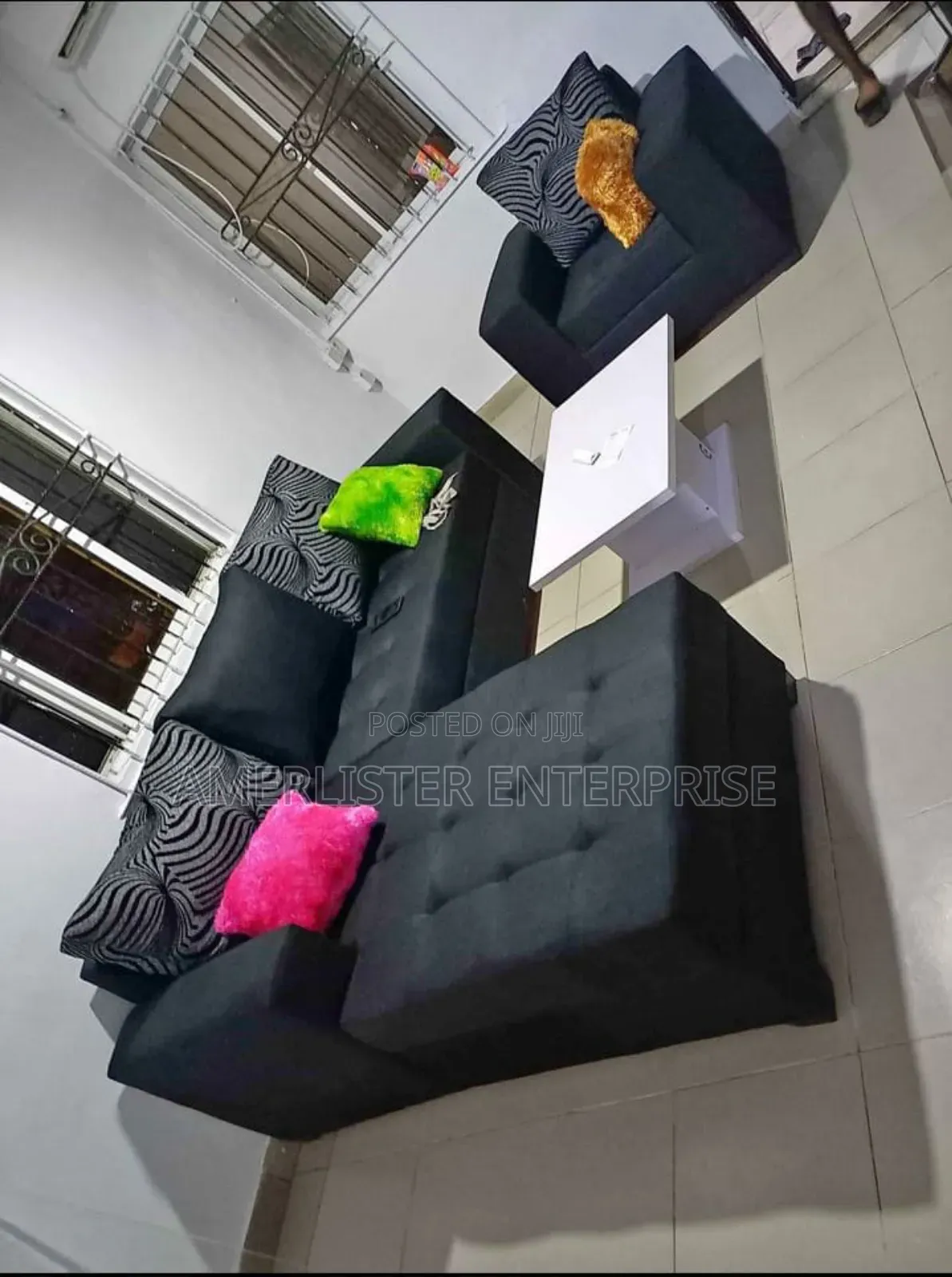 Locally Made L Shape Sofa