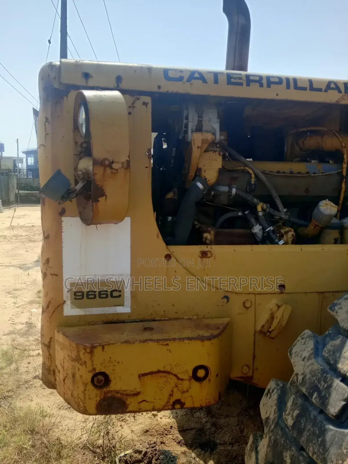Fairly Foreign Used Caterpillar 966c Payloader.