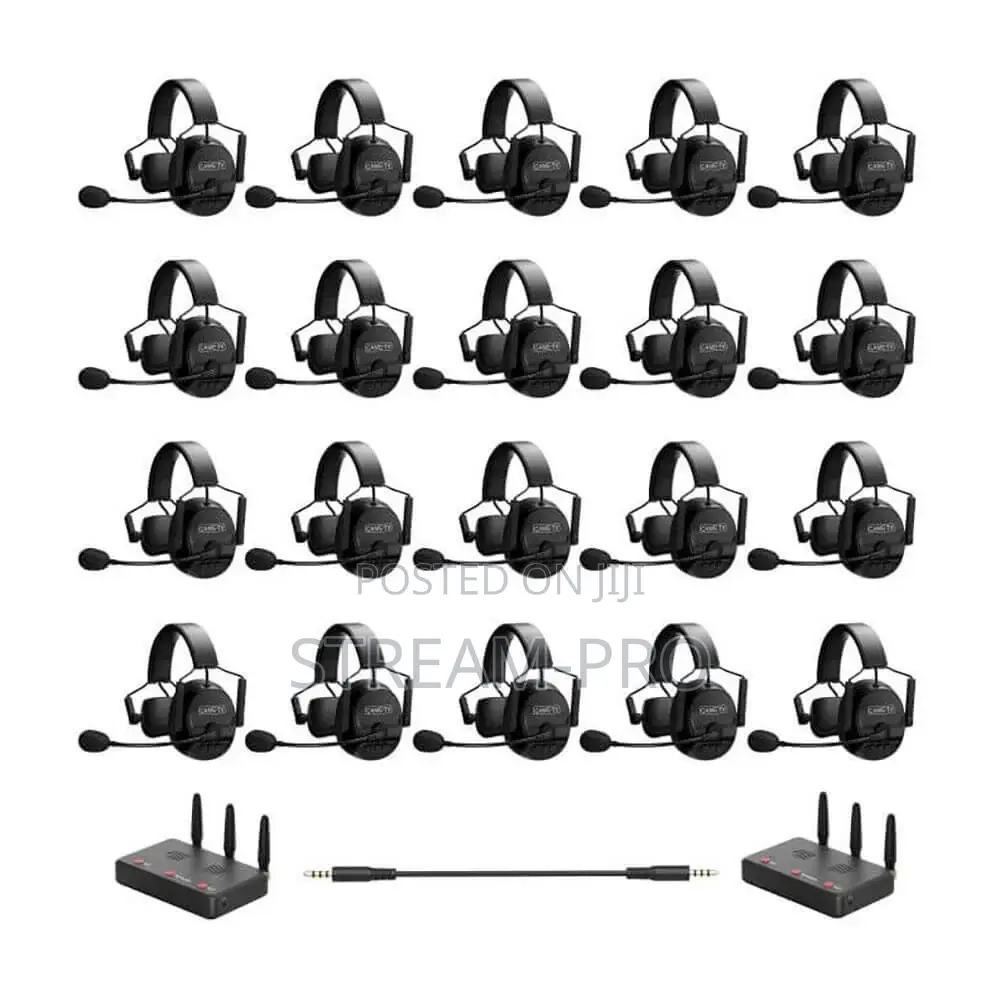 Came-Tv Kuminik8 Duplex Digital Wireless Intercom Headset -20 Users