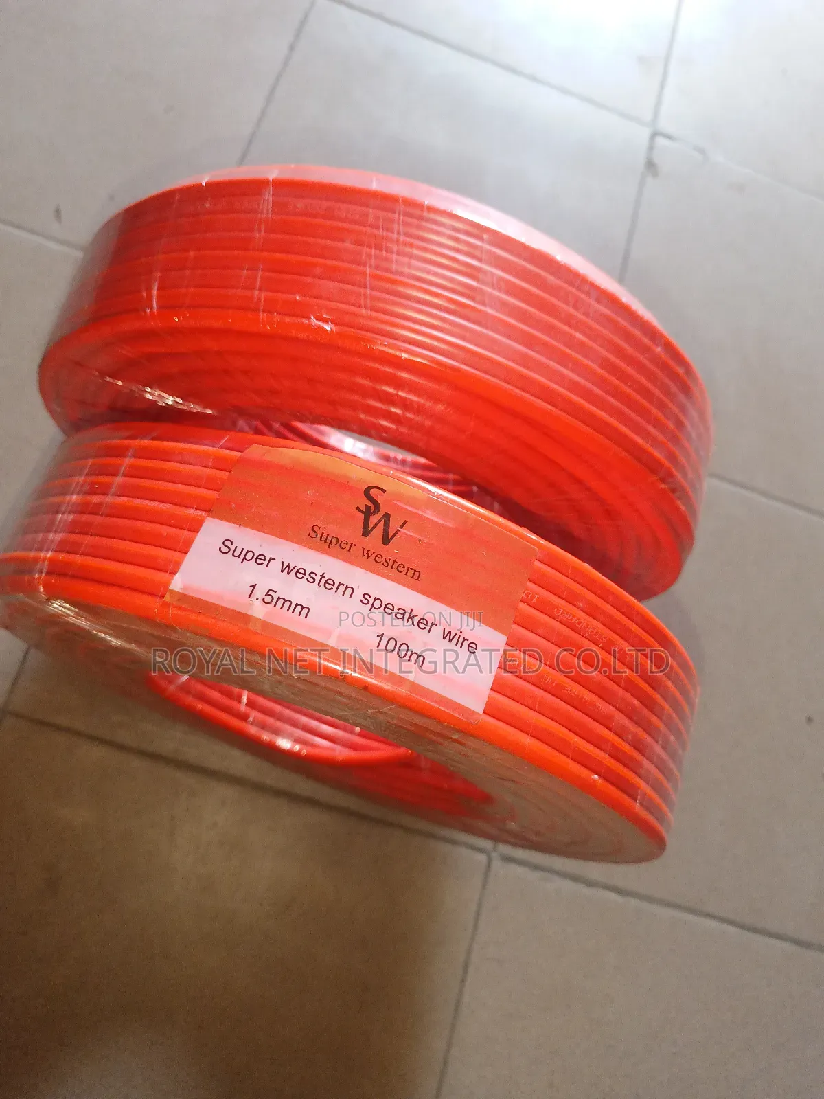 Speaker Cable Pure Copper 1.5mmx2core