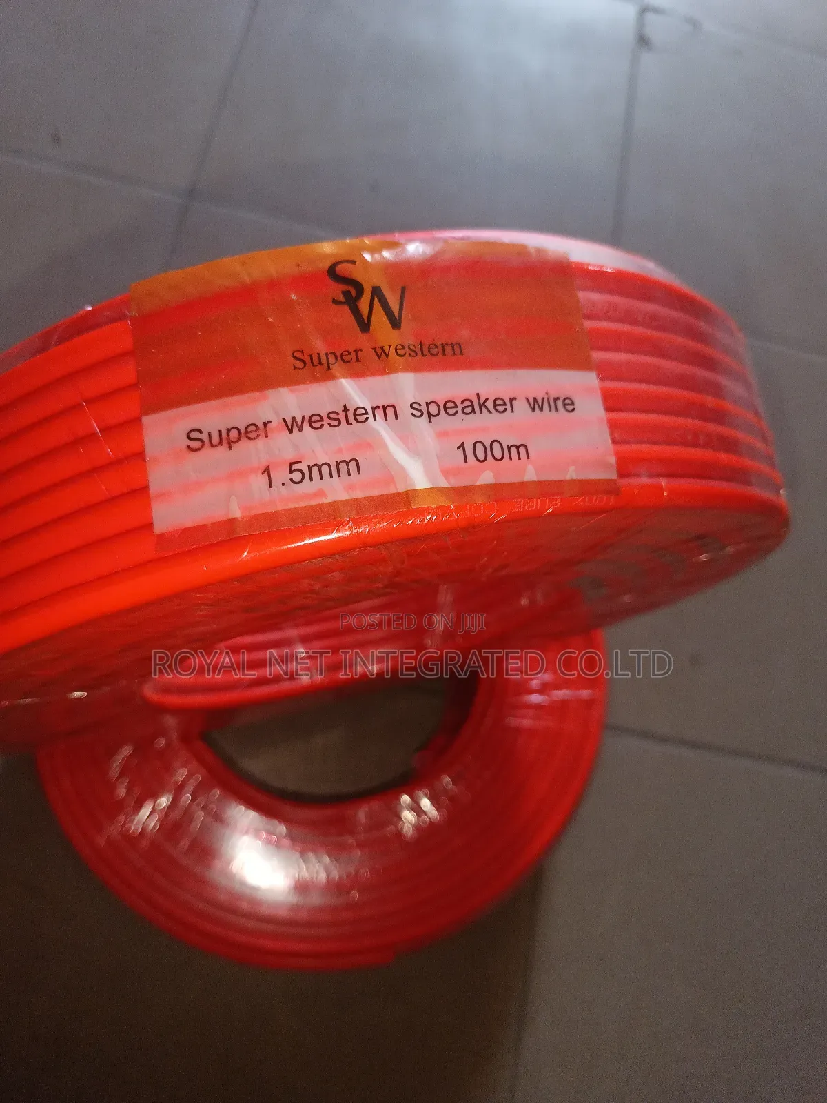 Speaker Cable Pure Copper 1.5mmx2core