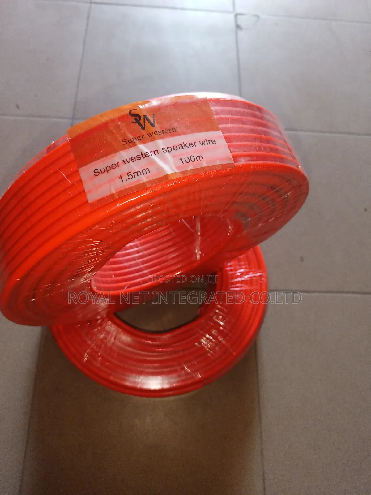 Speaker Cable Pure Copper 1.5mmx2core