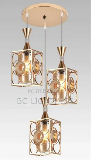 3 In 1 Dropping Iron Pendant Light