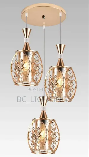 3 in 1 Iron Pendant Light