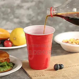 Disposable Red Plastic Party Cups in Lagos