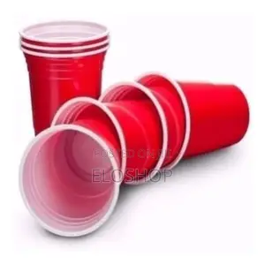 Disposable Red Plastic Party Cups in Lagos