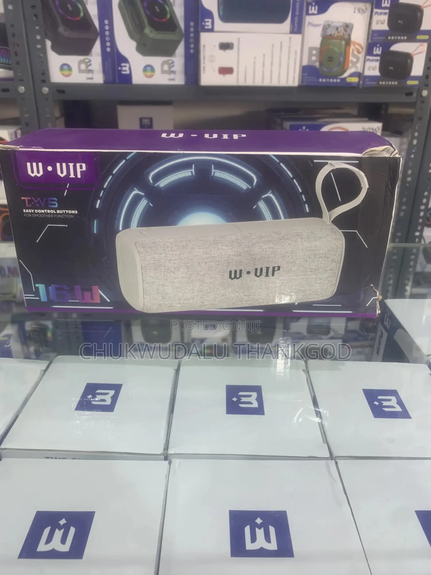 W-Vip 02 Portable Wireless Bluetooth Speaker