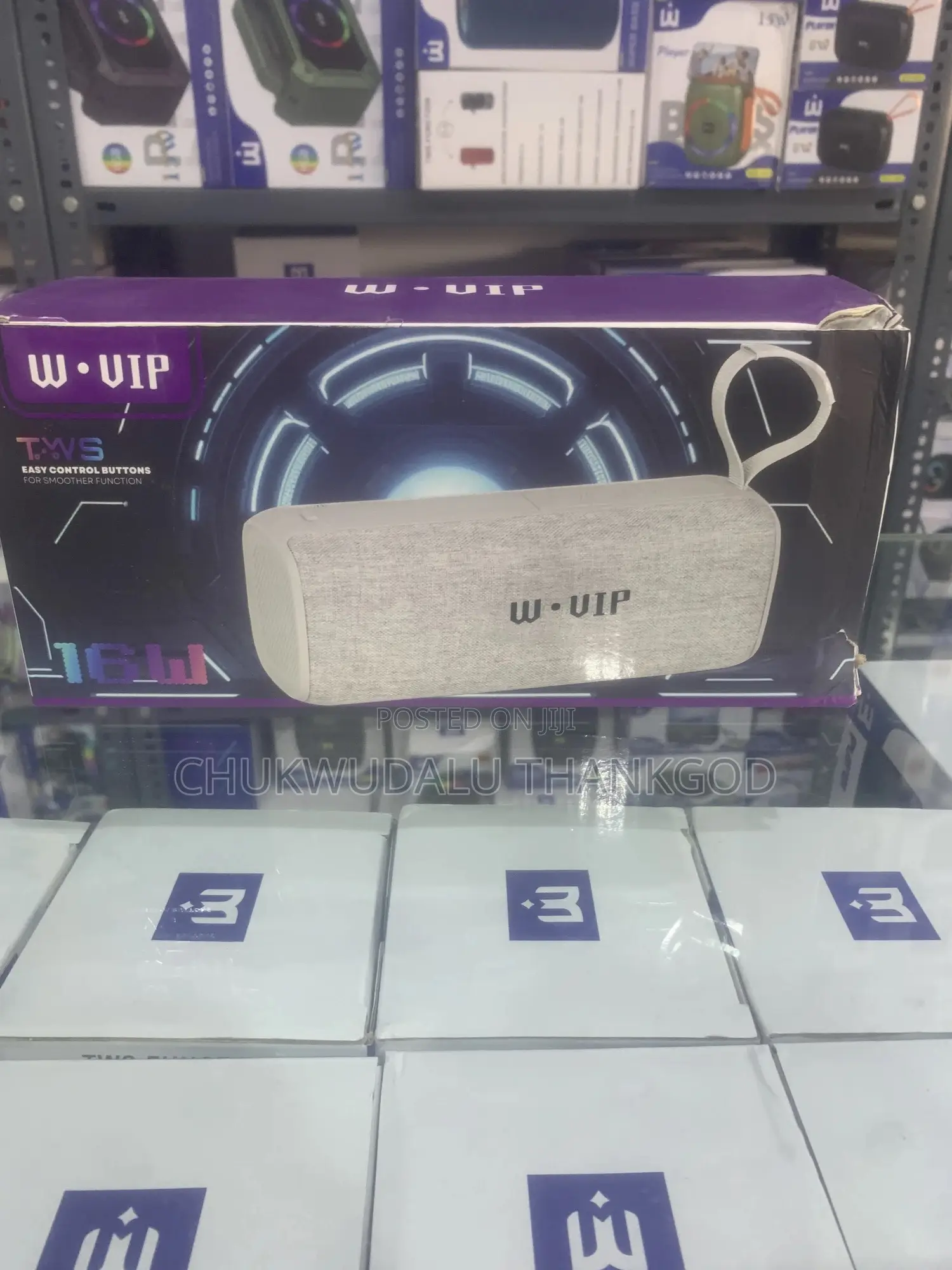 W-Vip 02 Portable Wireless Bluetooth Speaker
