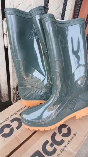 Safety Rain Boot Zebra