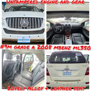 Mercedes-Benz M Class ML 350 4Matic 2008 White