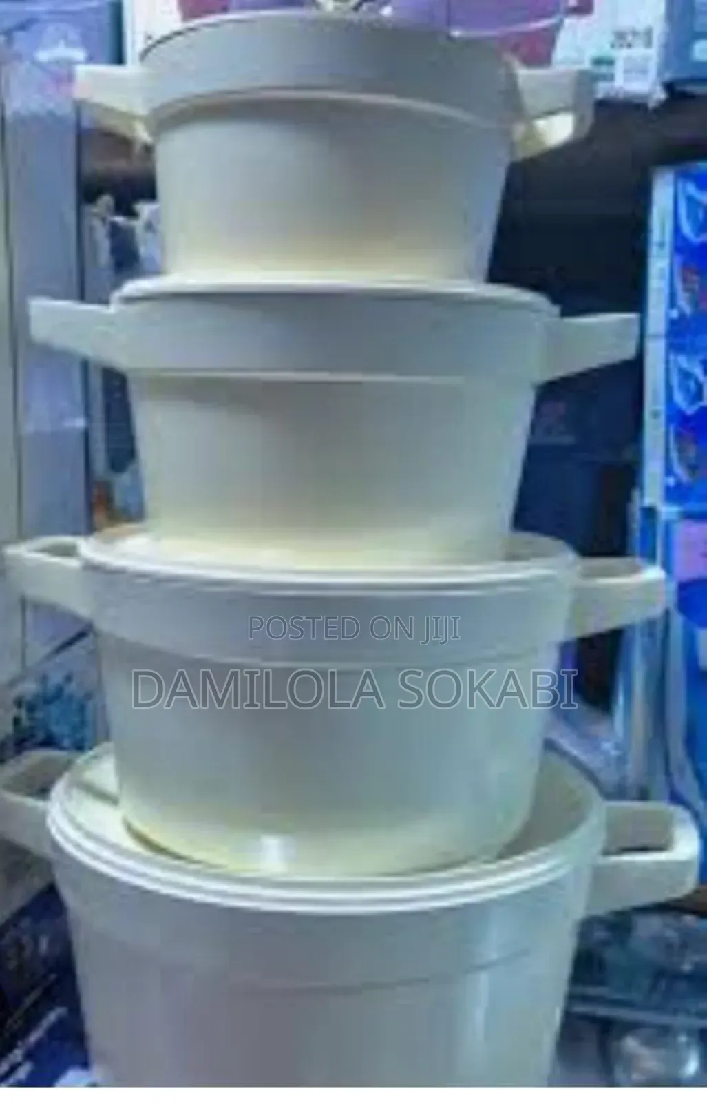 4 Set Granite Pot