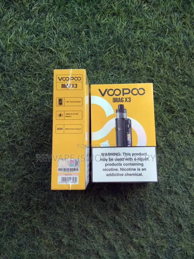 Voopoo Drag X3 Vape Device Black for sale - Reyvape (smoke Gallery)   Price:  90,000 on Jiji.ng [Central Business District]