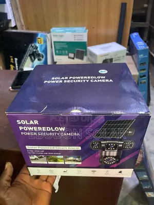 Solar Camera 3lens Power Security