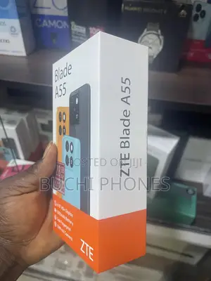 New ZTE A55 128 GB Black