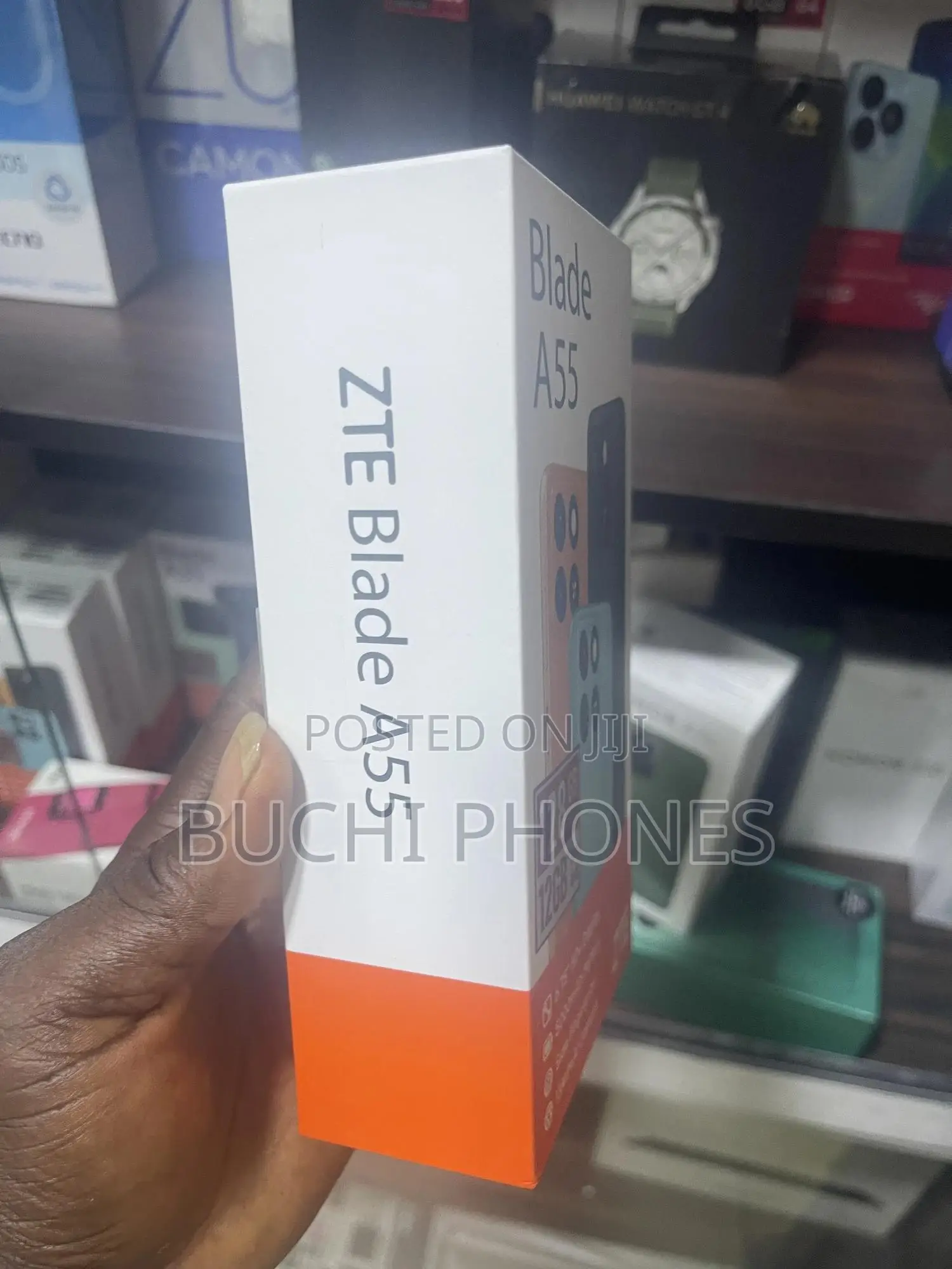 New ZTE A55 128 GB Black