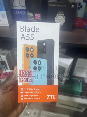 New ZTE A55 128 GB Black