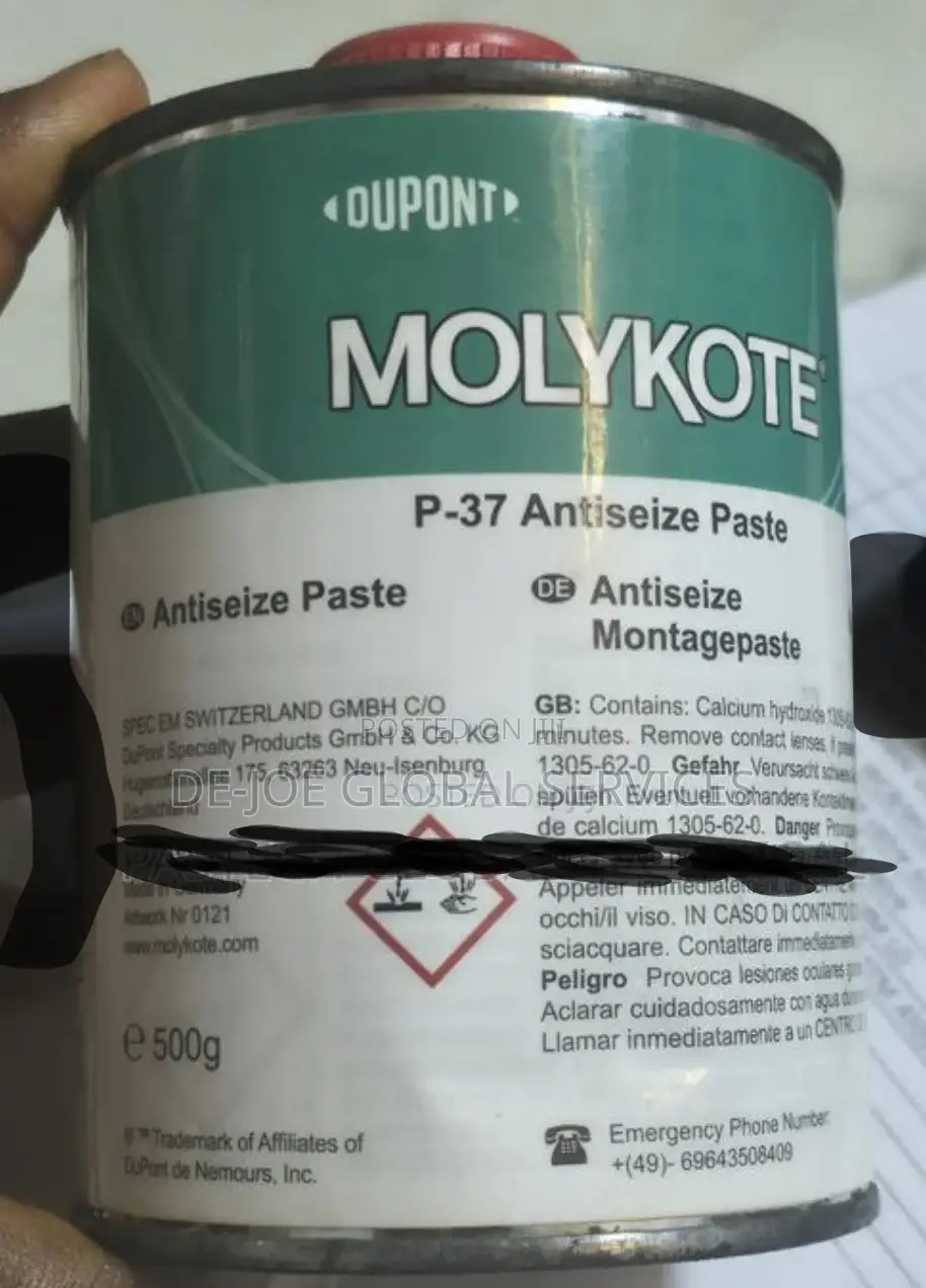 Dupont Molykote P-37 Antiseize Paste