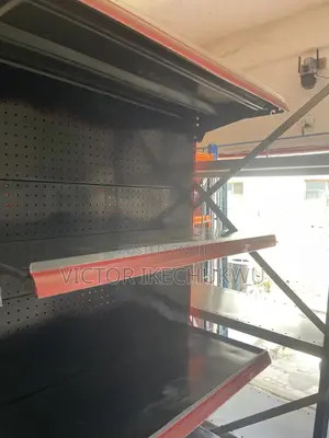 Black Supermarket Shelves