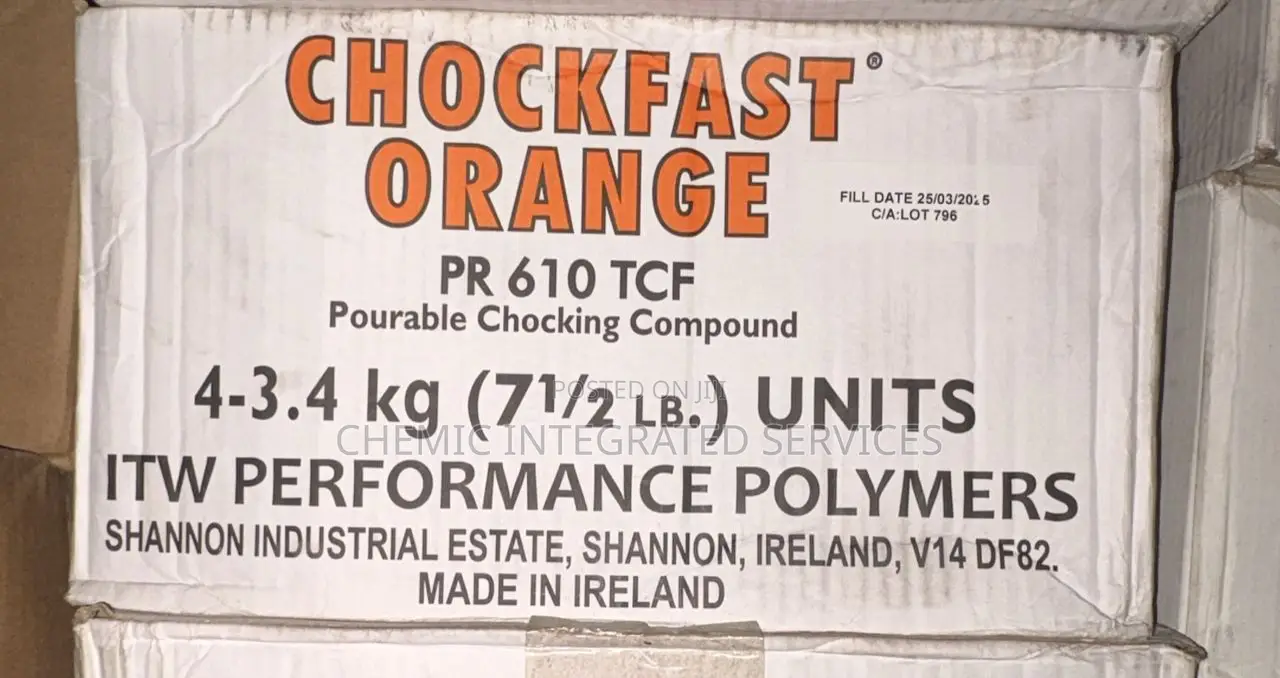 Chockfast Orange – Heavy Duty Marine Chocking Compound