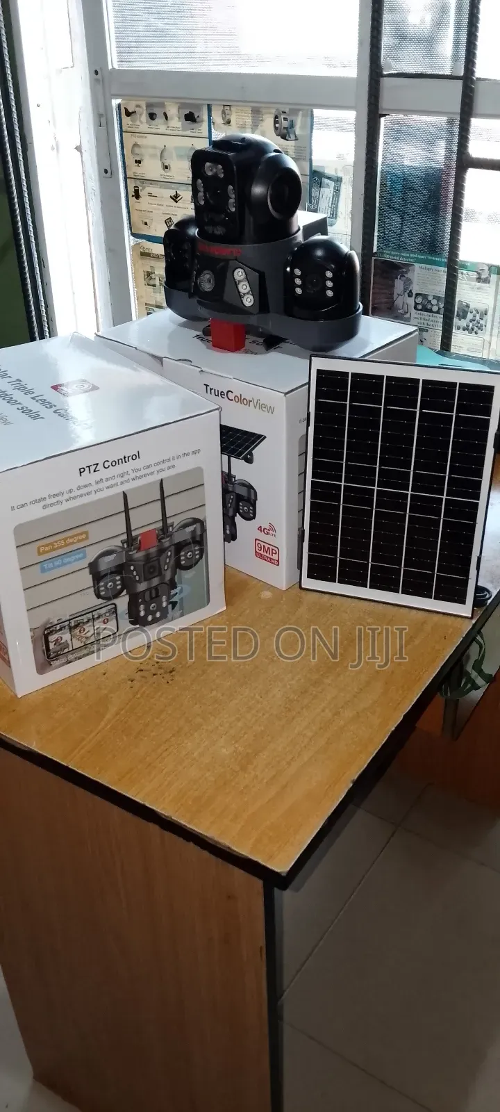 T31 Triple Len's Solar PTZ Camera