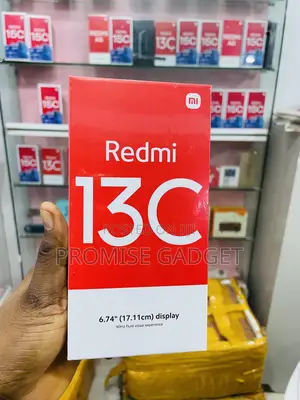 New Xiaomi Redmi 13C 256 GB Black