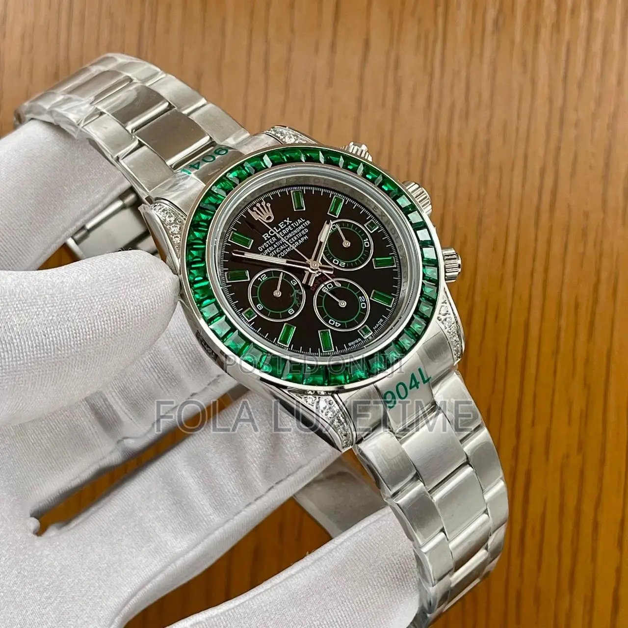 Rolex Daytona With Stone Chain Automatic