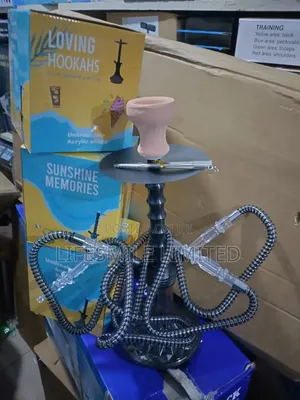 Quality Acrylic Shisha Pot for Clubs ( Double Pipe)