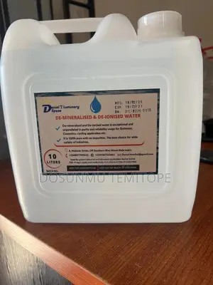 10 Liters Distilled Water