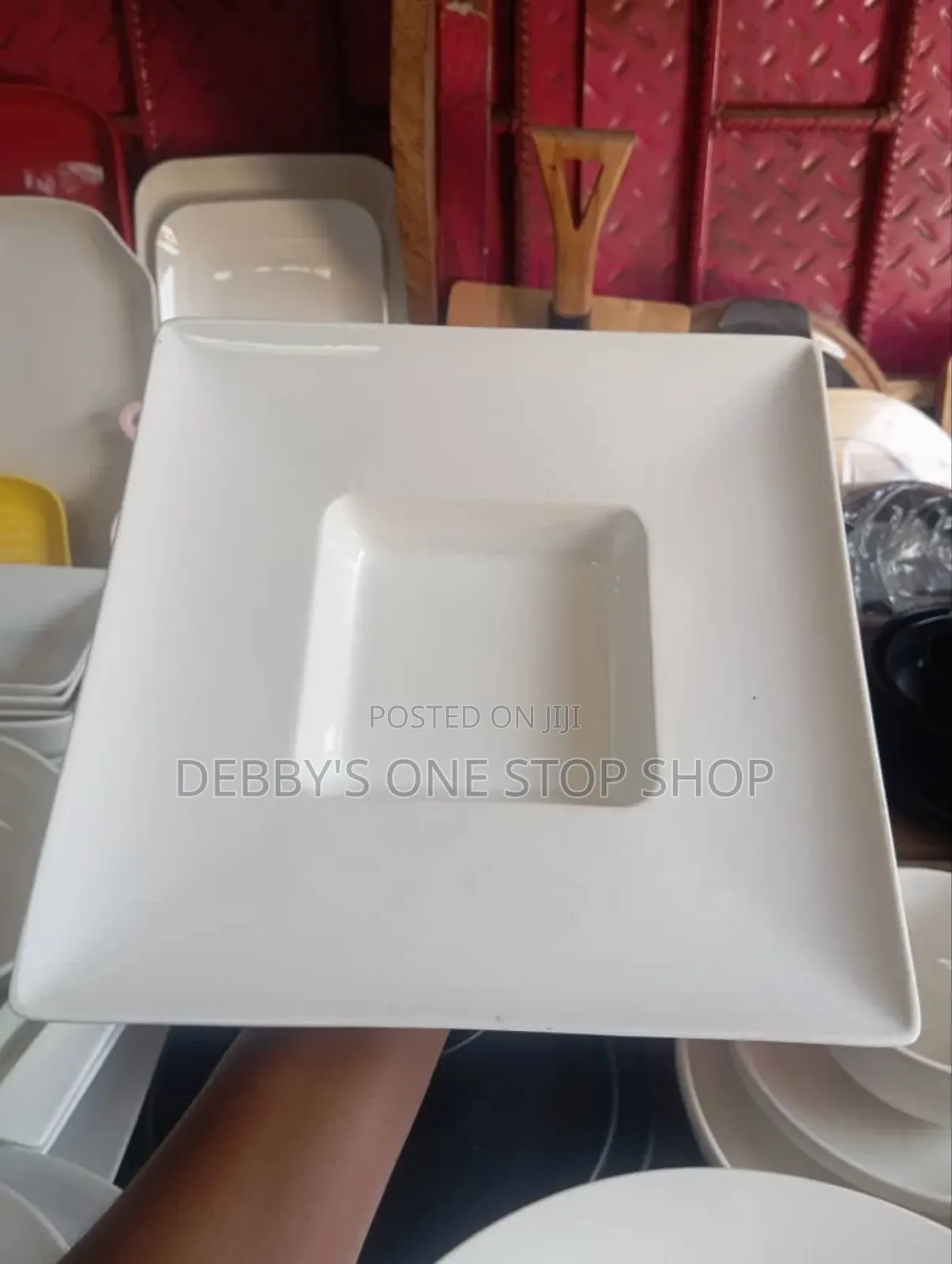 Rectangular Pasta Plate