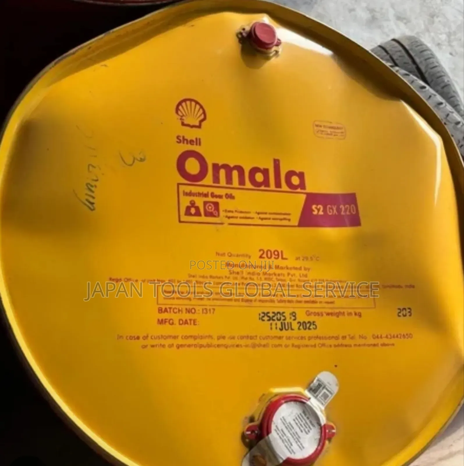 Shell Omala S2 Gx 220 Oil