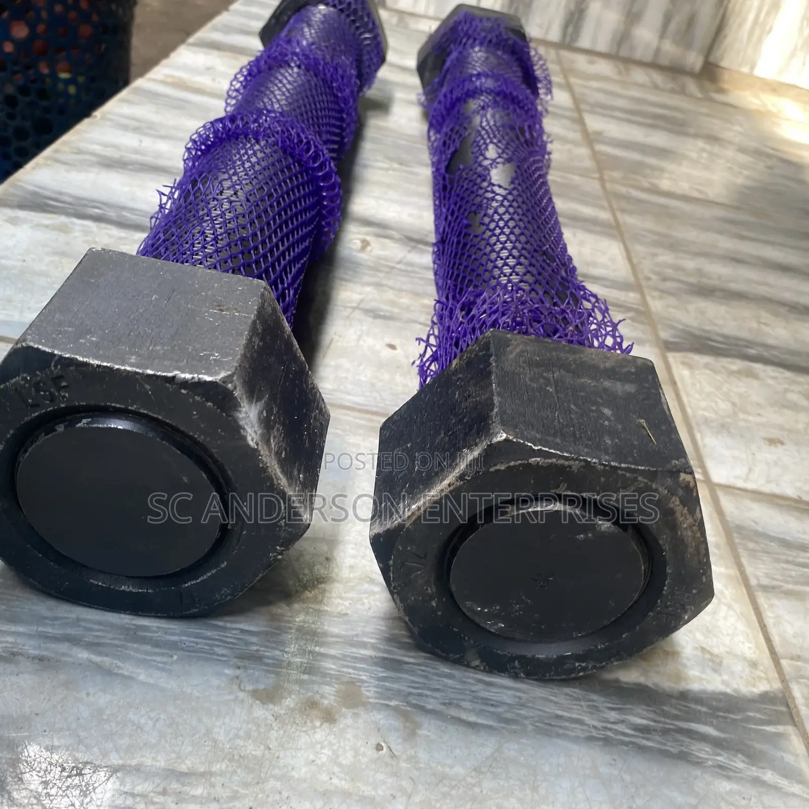2-1/2” X24 Stud Bolt and Nut