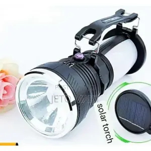 Solar Rechargeable Led Torch With Usb Port
