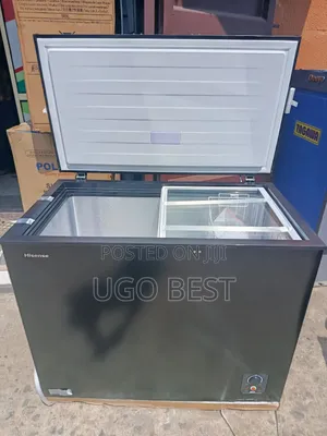 Hisense Freezer Model 320 Black Colour 1 Yr Warranty