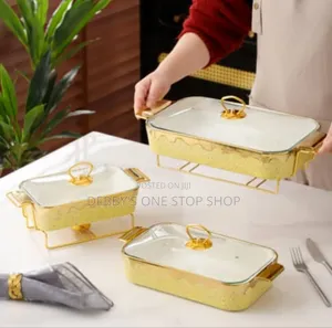 3pcs Dish Set With Stand