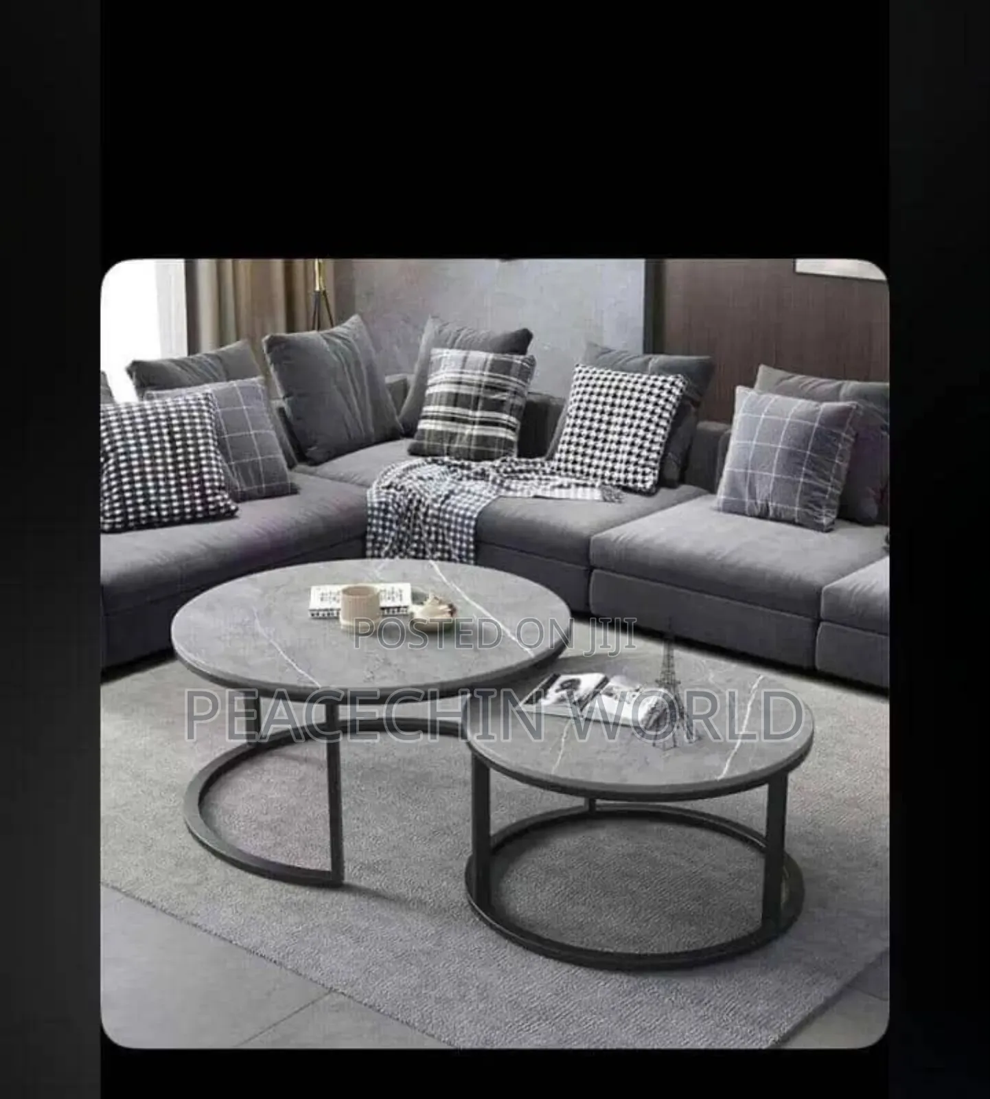 2in1 Marble Centre Table