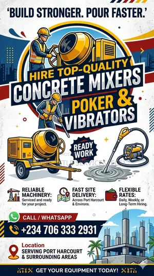 Concrete Mixer for Hire