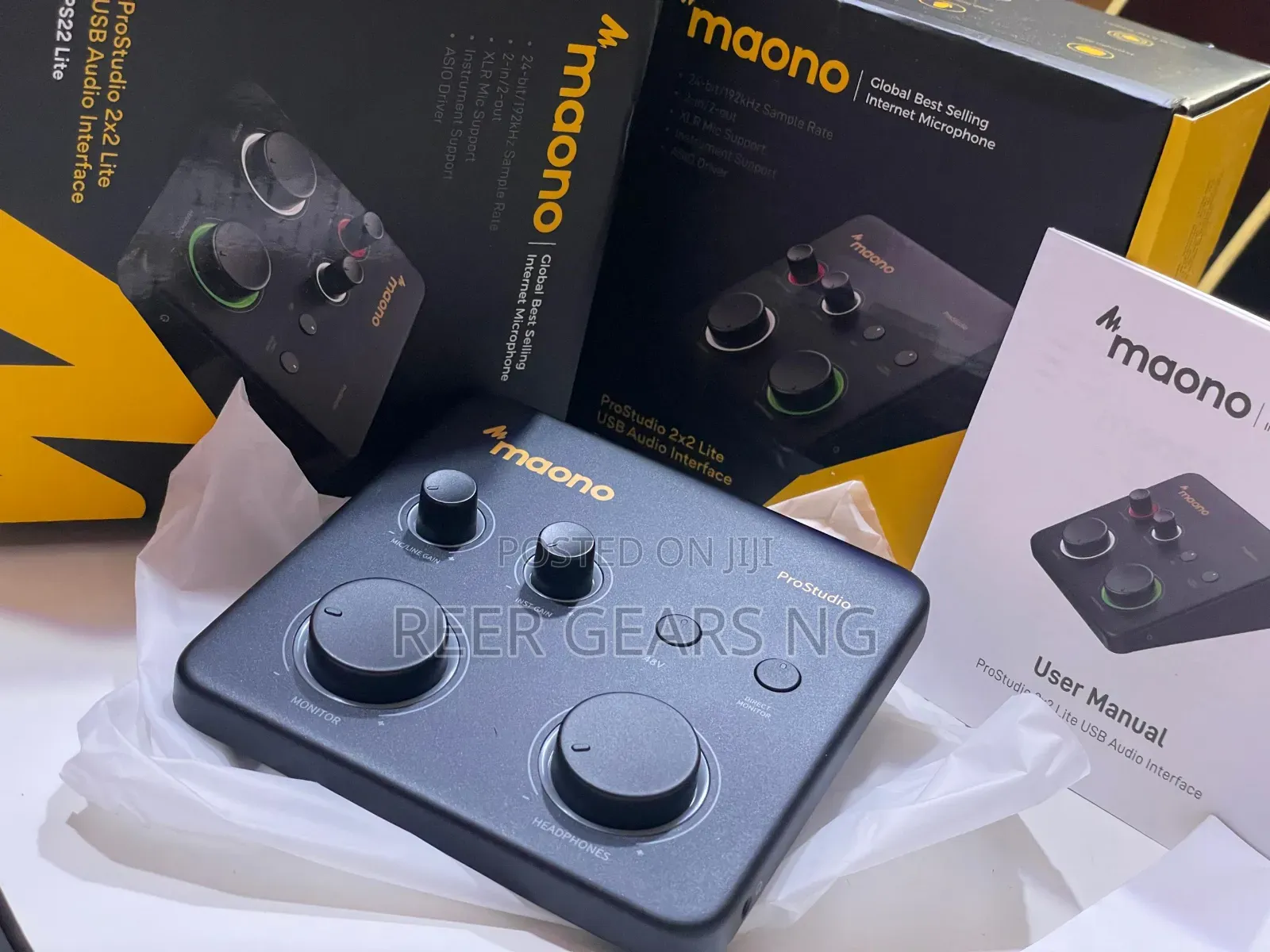 Maono 2i2 Sound Card Ps22lite Audio Interface