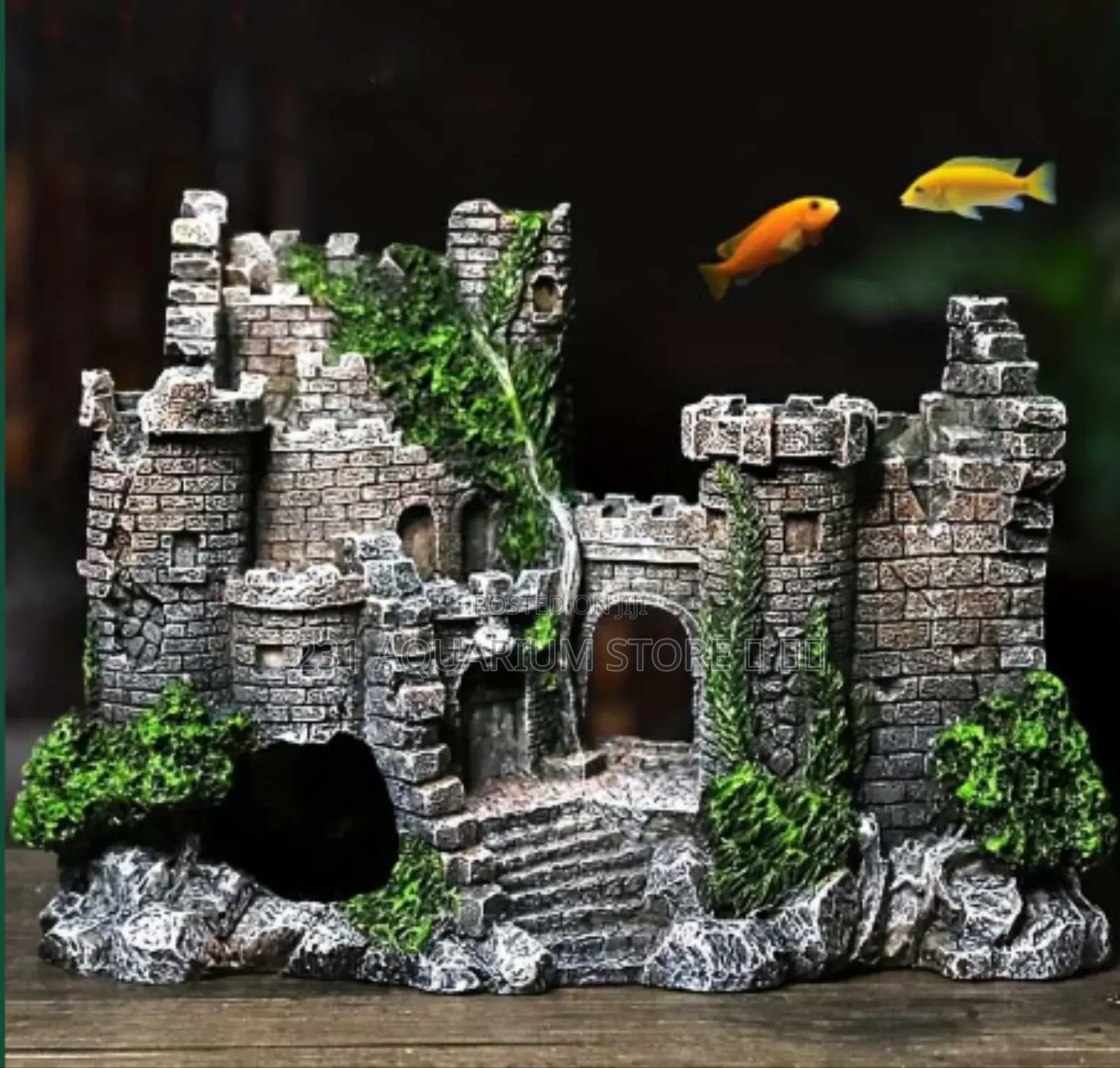 Aquarium Castle Accessory