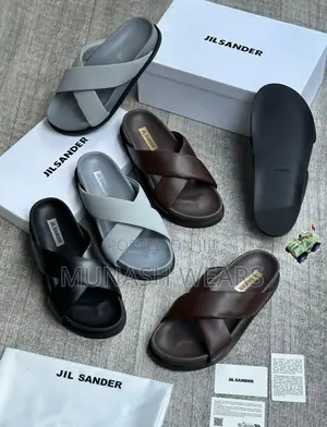 Jil Sander Leather Slipers 40-46