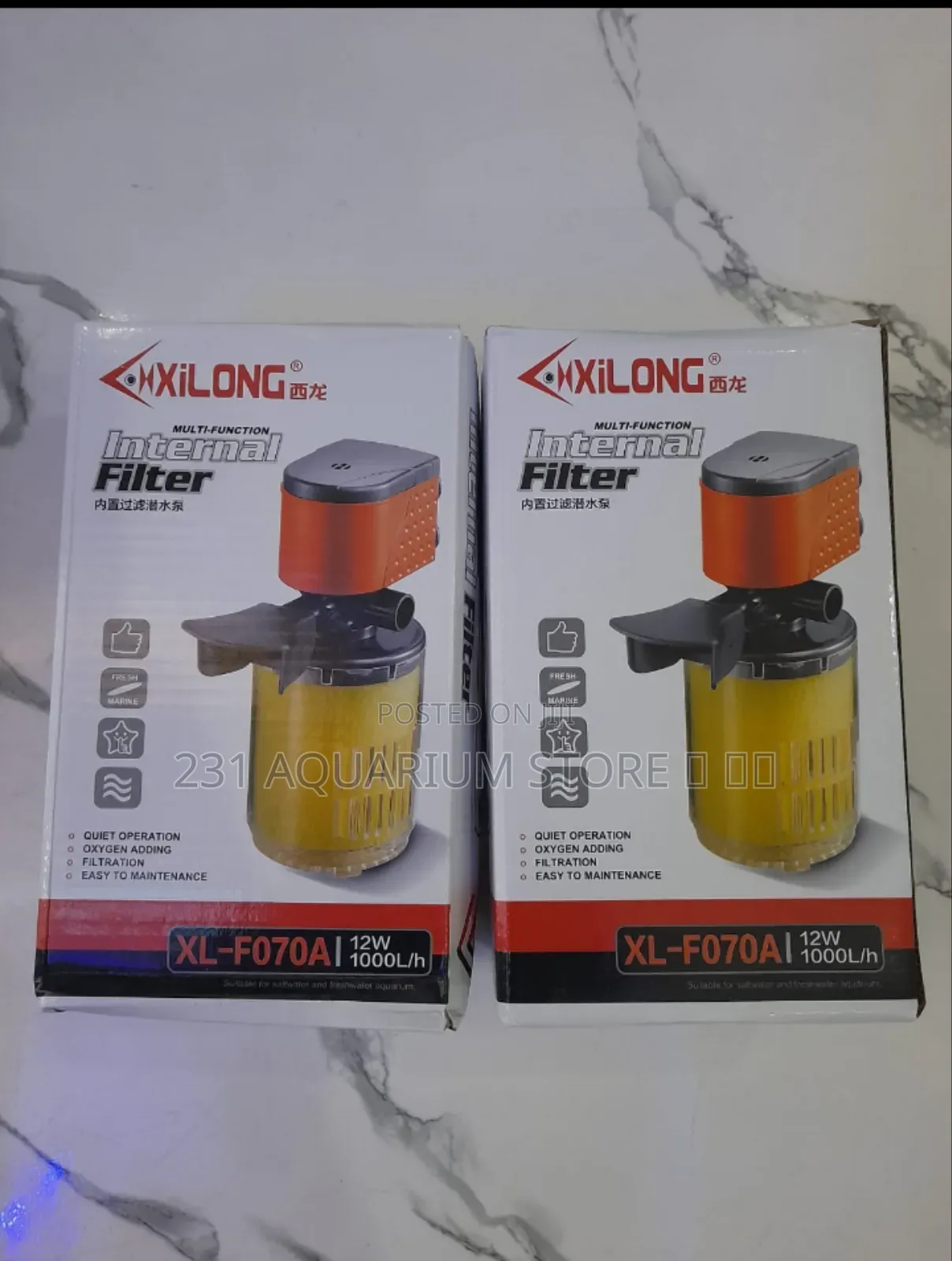 Internal Aquarium Filters