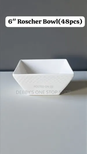 48 PCS 6" Square Bowls