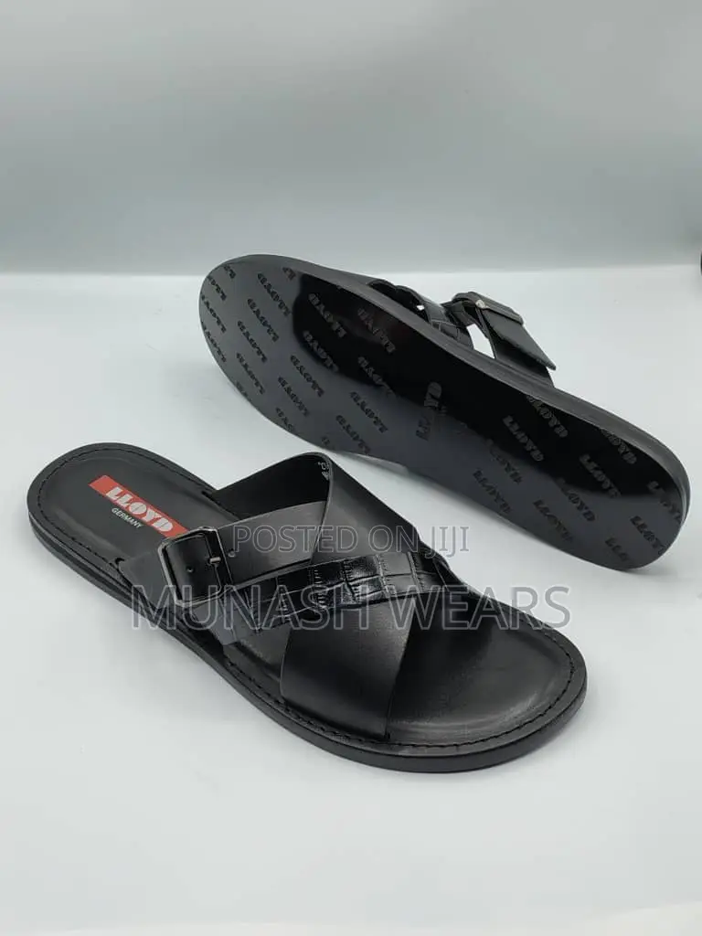 Original Leather Italian Slipers For Men 40-46