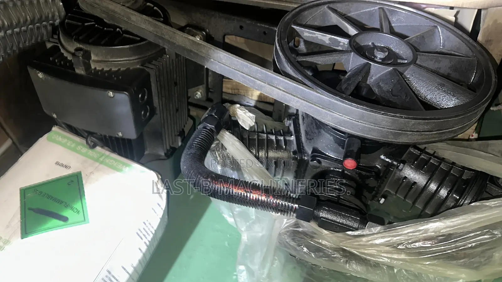 10hp Air Compressor Mounted on Base