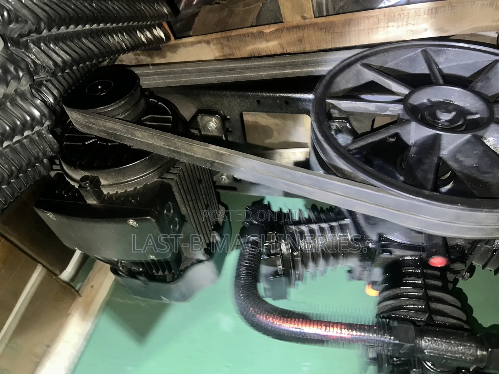 10hp Air Compressor Mounted on Base