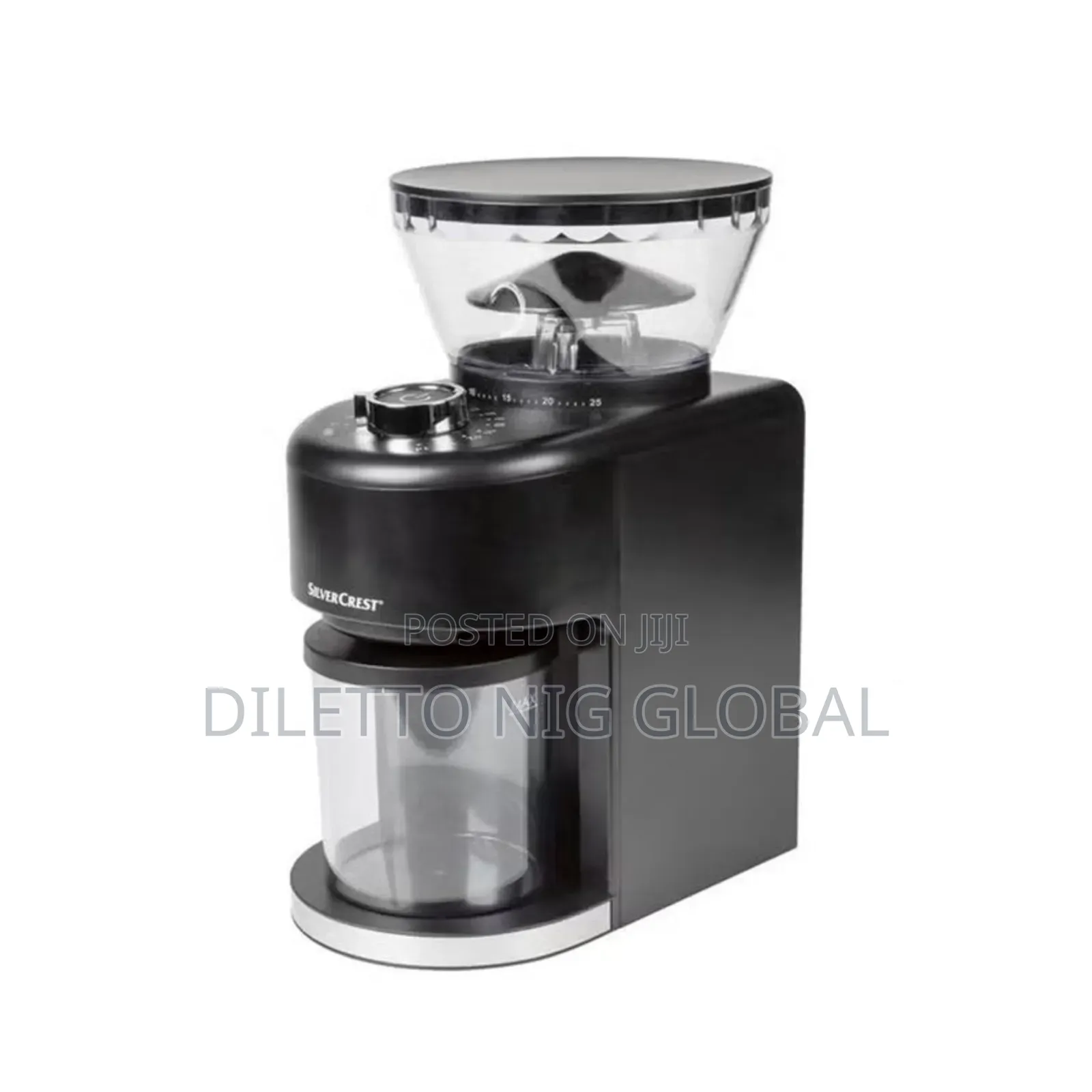 Silvercrest Electric Coffee Grinder, Conical Burr Coffee Grinder