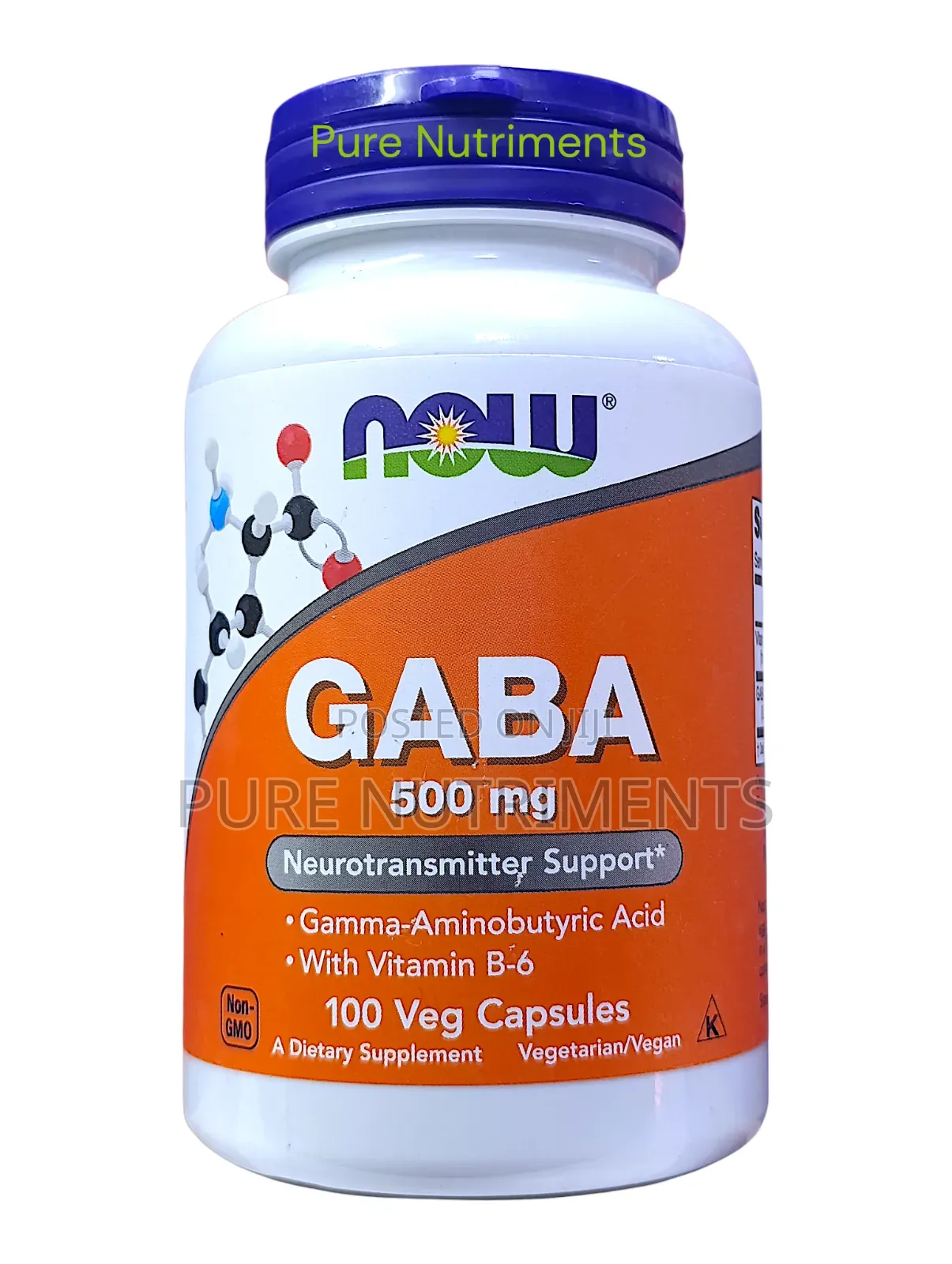 Now Gaba 500 Mg 90 Capsules