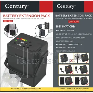 Century Backup Rechargeable Lithium Battery