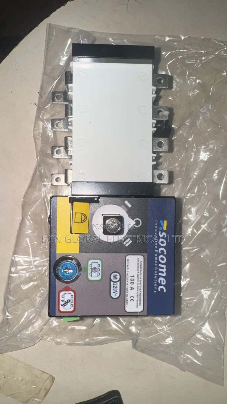 Socomec 100a Changeover Switch