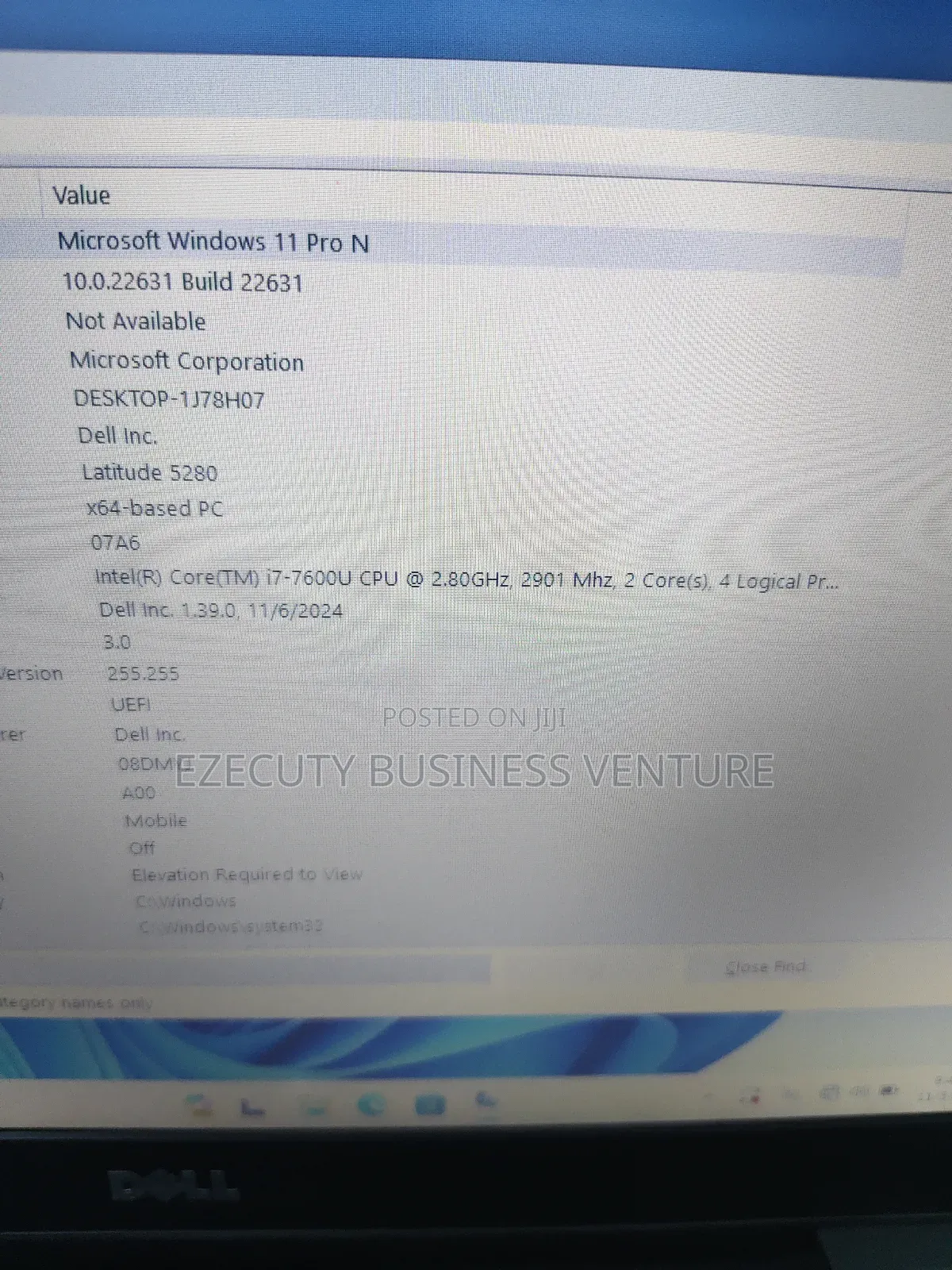 Laptop Dell Latitude 5280 8GB Intel Core i7 SSD 256GB