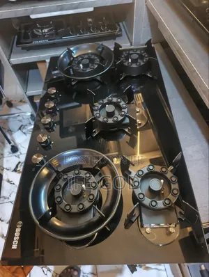 Original Bosch New Model Design Built-in Flips Up 5 Burners Gas Cooker
